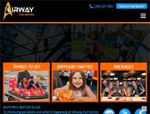 Tablet Screenshot of airwayfuncenter.com